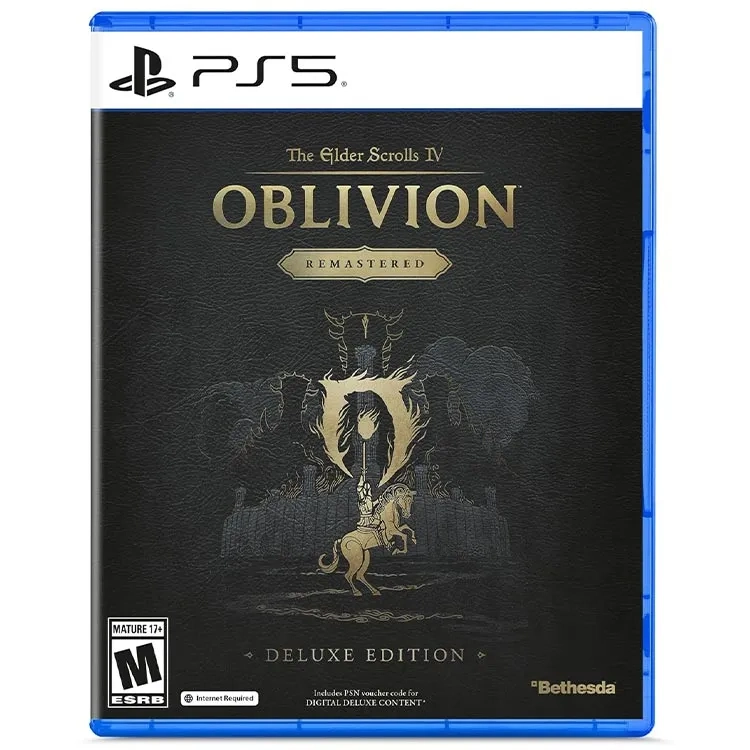 بازی The Elder Scrolls IV: Oblivion Remastered نسخه Deluxe Edition برای PS5