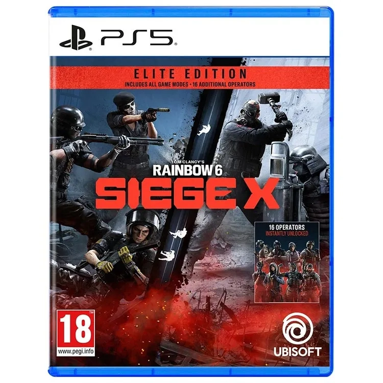 بازی Tom Clancy's Rainbow Six Siege X نسخه Elite Edition برای PS5